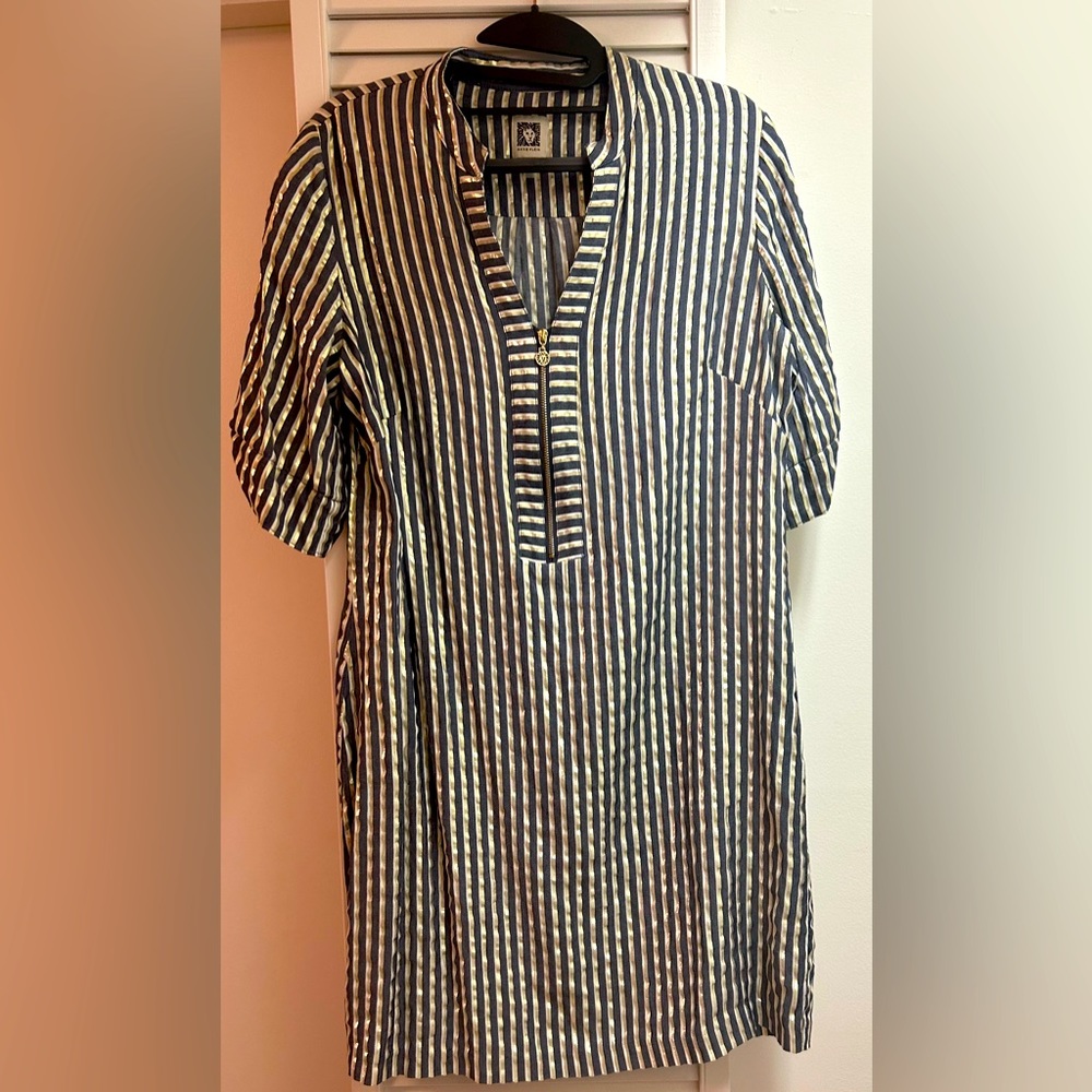 Ann Klein shirt dress.
